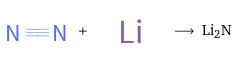  + ⟶ Li2N