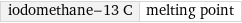 iodomethane-13 C | melting point