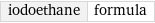 iodoethane | formula