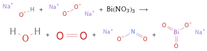  + + Bi(NO3)3 ⟶ + + + 