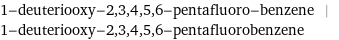 1-deuteriooxy-2, 3, 4, 5, 6-pentafluoro-benzene | 1-deuteriooxy-2, 3, 4, 5, 6-pentafluorobenzene