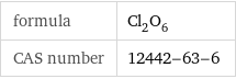 formula | Cl_2O_6 CAS number | 12442-63-6