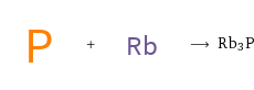  + ⟶ Rb3P