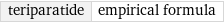 teriparatide | empirical formula