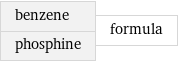 benzene phosphine | formula