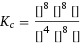 K_c = ([HNO3]^8 [Ag]^8 [H3AsO4])/([H2O]^4 [AgNO3]^8 [AsH3])