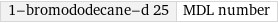 1-bromododecane-d 25 | MDL number