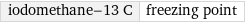 iodomethane-13 C | freezing point