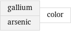 gallium arsenic | color
