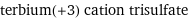 terbium(+3) cation trisulfate