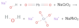  + + NaCrO2 ⟶ + + NaPbO2