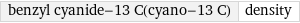 benzyl cyanide-13 C(cyano-13 C) | density