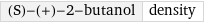 (S)-(+)-2-butanol | density