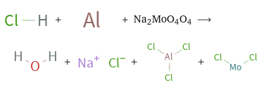  + + Na2MoO4O4 ⟶ + + + 