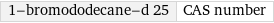 1-bromododecane-d 25 | CAS number