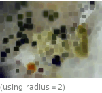  (using radius=2)