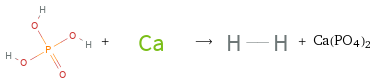  + ⟶ + Ca(PO4)2