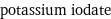 potassium iodate