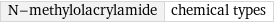 N-methylolacrylamide | chemical types