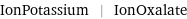 IonPotassium | IonOxalate