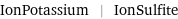 IonPotassium | IonSulfite