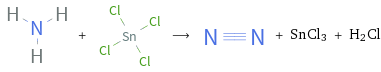  + ⟶ + SnCl3 + H2Cl