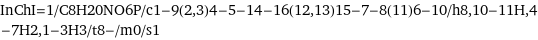 InChI=1/C8H20NO6P/c1-9(2, 3)4-5-14-16(12, 13)15-7-8(11)6-10/h8, 10-11H, 4-7H2, 1-3H3/t8-/m0/s1