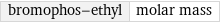 bromophos-ethyl | molar mass