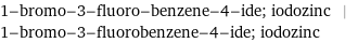 1-bromo-3-fluoro-benzene-4-ide; iodozinc | 1-bromo-3-fluorobenzene-4-ide; iodozinc