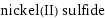 nickel(II) sulfide