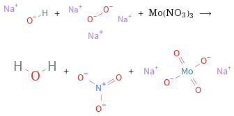  + + Mo(NO3)3 ⟶ + + 