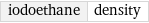 iodoethane | density