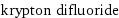 krypton difluoride