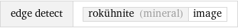 edge detect | rokühnite (mineral) | image