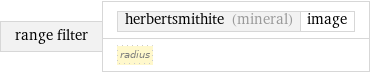 range filter | herbertsmithite (mineral) | image radius