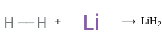  + ⟶ LiH2