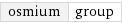 osmium | group