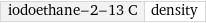 iodoethane-2-13 C | density