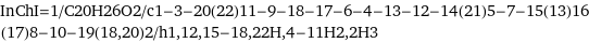 InChI=1/C20H26O2/c1-3-20(22)11-9-18-17-6-4-13-12-14(21)5-7-15(13)16(17)8-10-19(18, 20)2/h1, 12, 15-18, 22H, 4-11H2, 2H3