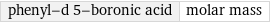 phenyl-d 5-boronic acid | molar mass