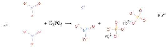  + K3PO4 ⟶ + 