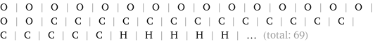 O | O | O | O | O | O | O | O | O | O | O | O | O | O | O | O | O | C | C | C | C | C | C | C | C | C | C | C | C | C | C | C | C | C | C | H | H | H | H | H | ... (total: 69)