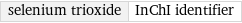 selenium trioxide | InChI identifier