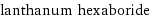 lanthanum hexaboride