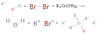  + + K3Cr(OH)6 ⟶ + + 