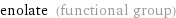 enolate (functional group)