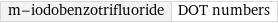 m-iodobenzotrifluoride | DOT numbers