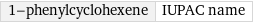 1-phenylcyclohexene | IUPAC name